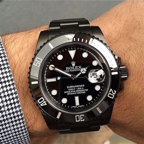 all black rolex watch - Rolex submariner all black price.